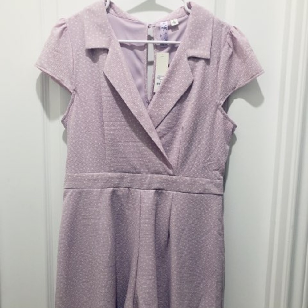 Francesca's Collared Romper